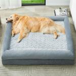 Orthopedic Waterproof Dog Bed for Large Dogs