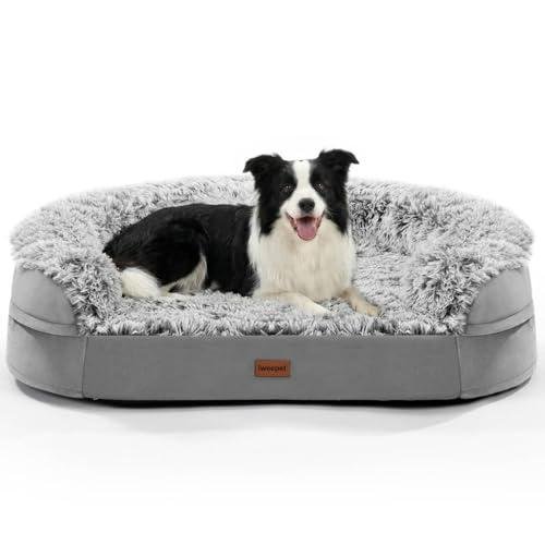 Orthopedic Dog Bed for Large Dogs - 3.7" Thick