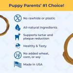 N-Bone Chicken Flavor Teething Rings for Puppies