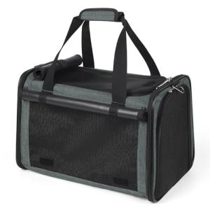 Soft-Sided Pet Carrier for Cats and Small Dogs