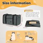 Soft-Sided Pet Carrier for Cats and Small Dogs