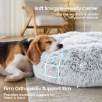 Cozy Round Anti-Anxiety Bed for Small Dogs