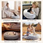 Cozy Round Anti-Anxiety Bed for Small Dogs
