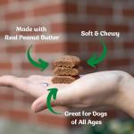 Peanut Butter Soft Dog Treats by Blue Dog Bakery