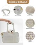 Soft-Sided Dog Carrier Bag with Large Pockets