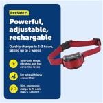 PetSafe Stay & Play Wireless Fence Receive Collar for Stubborn Dogs - Rechargeable & Waterproof Receiver Collar with Quick Charge in 2-3 Hours - for Dogs 5lb+