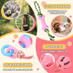 9 Pack Squeaky Dog Toys for Small Puppies