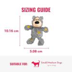 KONG Wild Knots Bear Toy for X-Small Dogs