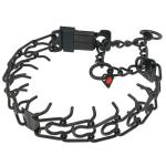 Herm Sprenger Black Stainless Steel Dog Collar 20in