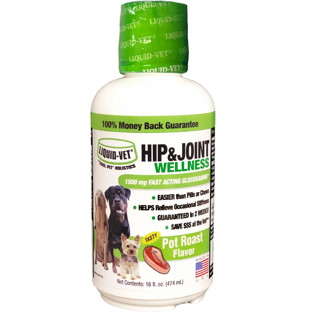 Liquid-Vet Hip & Joint Supplement for Dogs, 16 oz