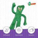 Gumby Squeaky Plush Toy for Dogs - 9" Green