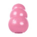 KONG Natural Teething Toy for Small Puppies - Pink