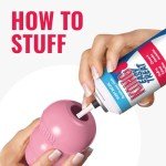 KONG Natural Teething Toy for Small Puppies - Pink