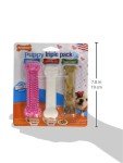 Nylabone Puppy Chew Toys: Chicken & Bacon Trio