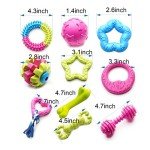 17-Pack Cute Chew Toys for Small Puppies