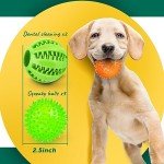 PUPTILY Squeaky Chew Balls for Small Dogs