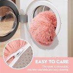 Mewoo Small Dog Bed and Cat Couch, Pink