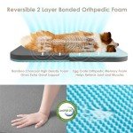 Cozy Orthopedic Faux Fur Dog Bed for Large Dogs