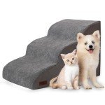 3-Tier Pet Steps for Dogs - Non-Slip Ramp