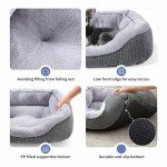 Cozy Washable Medium Dog Bed with Anti-Slip Bottom