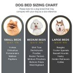 Cozy Chocolate Fluffy Pet Sofa Bed - Small