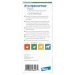 Interceptor Plus Chews for Heartworm & Worms 8.1-25 lbs