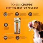 Pork Chomps 7-Inch Pressed Pork Skin Chew
