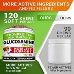 Chicken Flavor Joint Health Chews for Dogs - 120 Ct