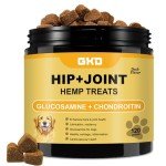 Natural Joint Chews for Dogs - Glucosamine and Chondroitin