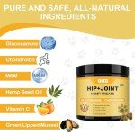 Natural Joint Chews for Dogs - Glucosamine and Chondroitin