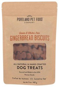 Gingerbread Grain-Free Dog Treats, 5oz Pack