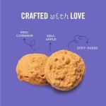 Soft Baked Oats and Apple Dog Cookies