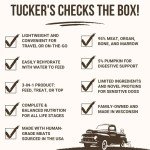 Tucker's Freeze-Dried Raw Dog Food: Pork & Bison