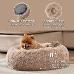 Cozy Donut Dog Bed for Small Pets