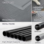 Cool Elevated Pet Bed for Large Dogs - Grey