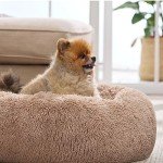 Cozy Donut Dog Bed for Small Pets
