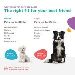 Large Charcoal Pet Sofa Bed for Puppies