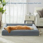 Orthopedic Waterproof Dog Bed for Large Dogs