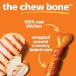 Hartz Oinkies Rawhide-Free Chicken Chew Bones 25 Count