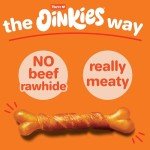 Hartz Oinkies Rawhide-Free Chicken Chew Bones 25 Count