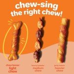 Hartz Oinkies Rawhide-Free Chicken Chew Bones 25 Count