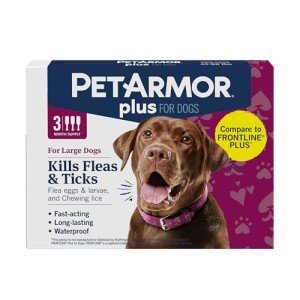 PetArmor Plus Flea and Tick Treatment for Dogs