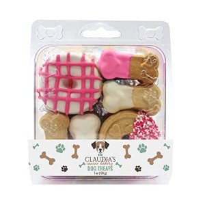 Claudia's Pink Passion Gourmet Dog Cookie Assortment