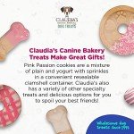 Claudia's Pink Passion Gourmet Dog Cookie Assortment