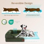 Waterproof Orthopedic XL Dog Bed with Sides