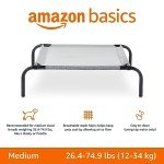 Cooling Elevated Dog Bed with Metal Frame, Medium