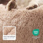 Cozy Donut Dog Bed for Medium Pets - 30