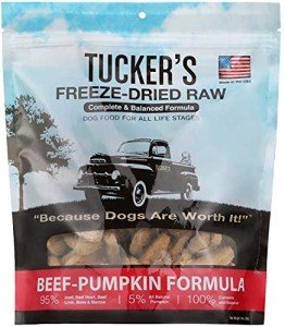 Tucker's Freeze-Dried Beef & Pumpkin Dog Food