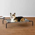 Cooling Elevated Dog Bed with Metal Frame, Medium