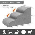 Soft Foam Dog Steps for Small Pets, 3 Tiers